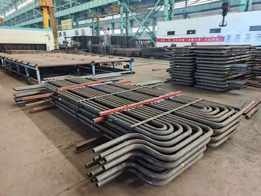 ASME Certified Industrial Power Plant Superheater Coils - High Temp Horizontal Type